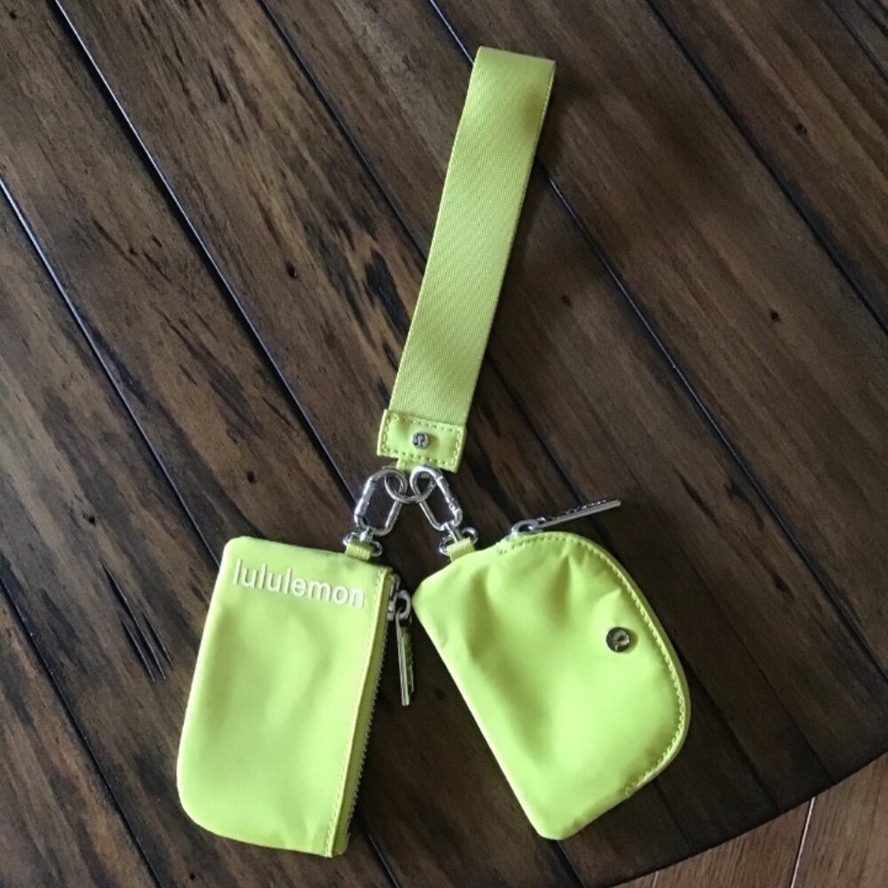 Lululemon Dual Pouch Wristlet